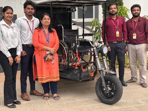 Nitte EEE students wins award